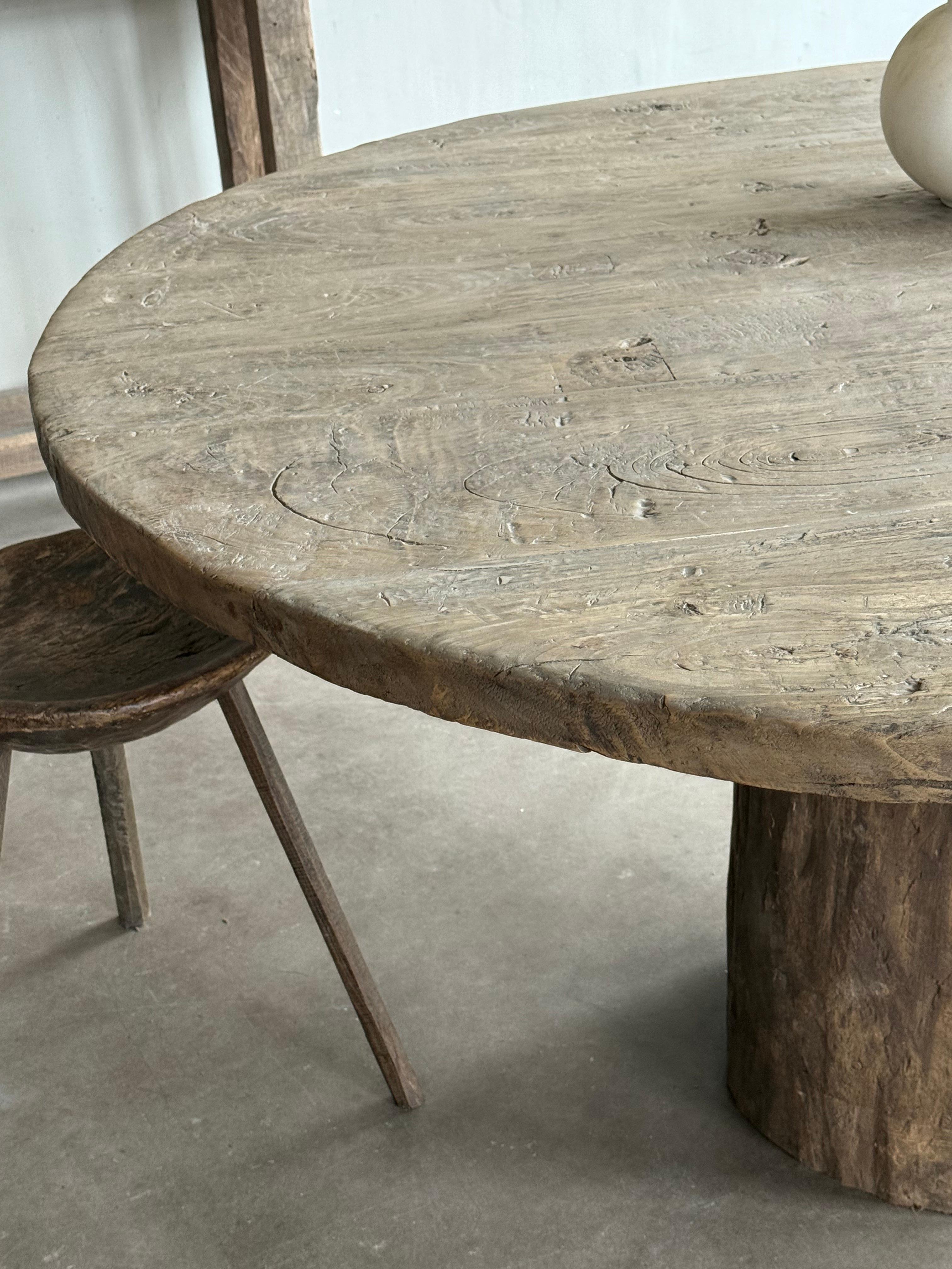 Table ronde Wabi Sabi Bon état - En vente à Nijlen, BE
