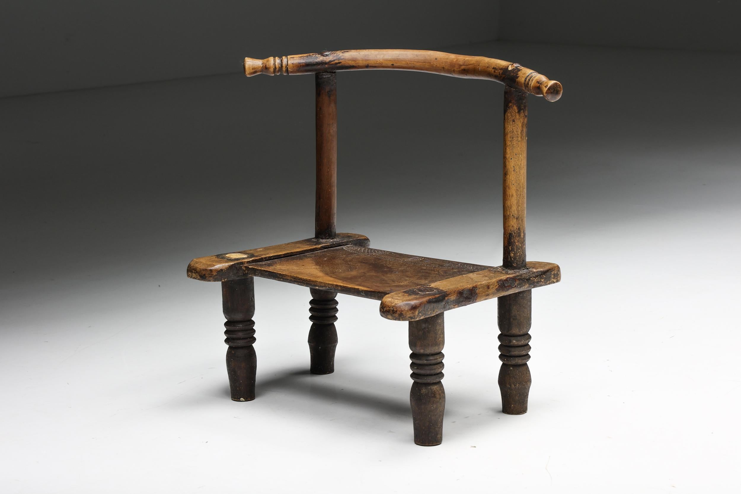 Wabi-Sabi Sculptural Chair, France, 20th Century For Sale 1