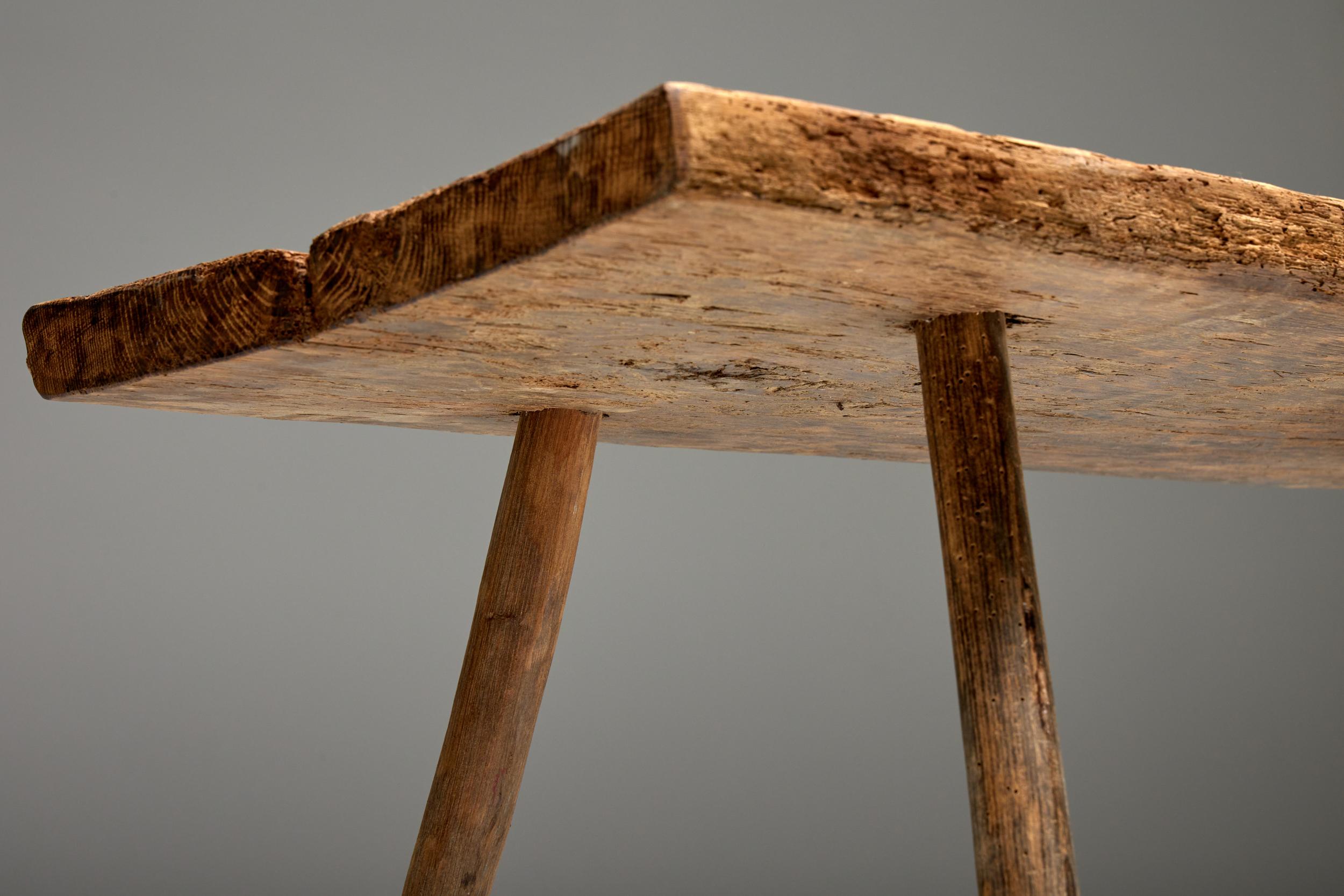 Wabi Sabi Side Table, France, Early 20th Century For Sale 1