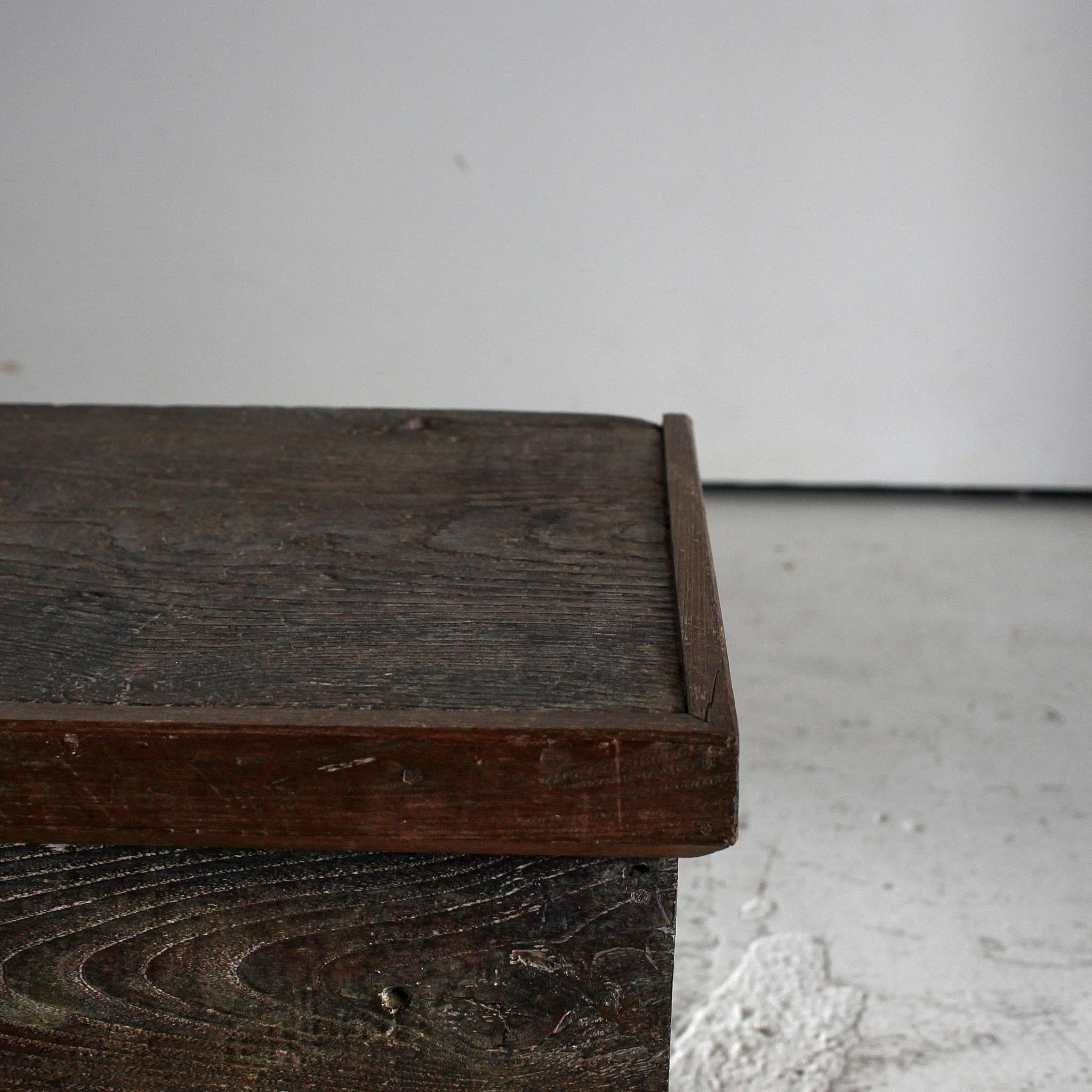 Wabi Sabi Small Scale Primitive Early 19Th C. Portuguese Coffer (1) For Sale 2