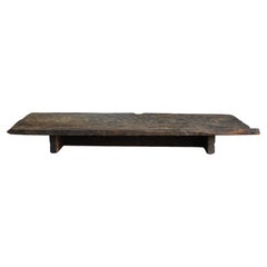 Table basse ancienne en bois de style wabi-sabi / Asie de l'Est / 1800-1900/Table de salon