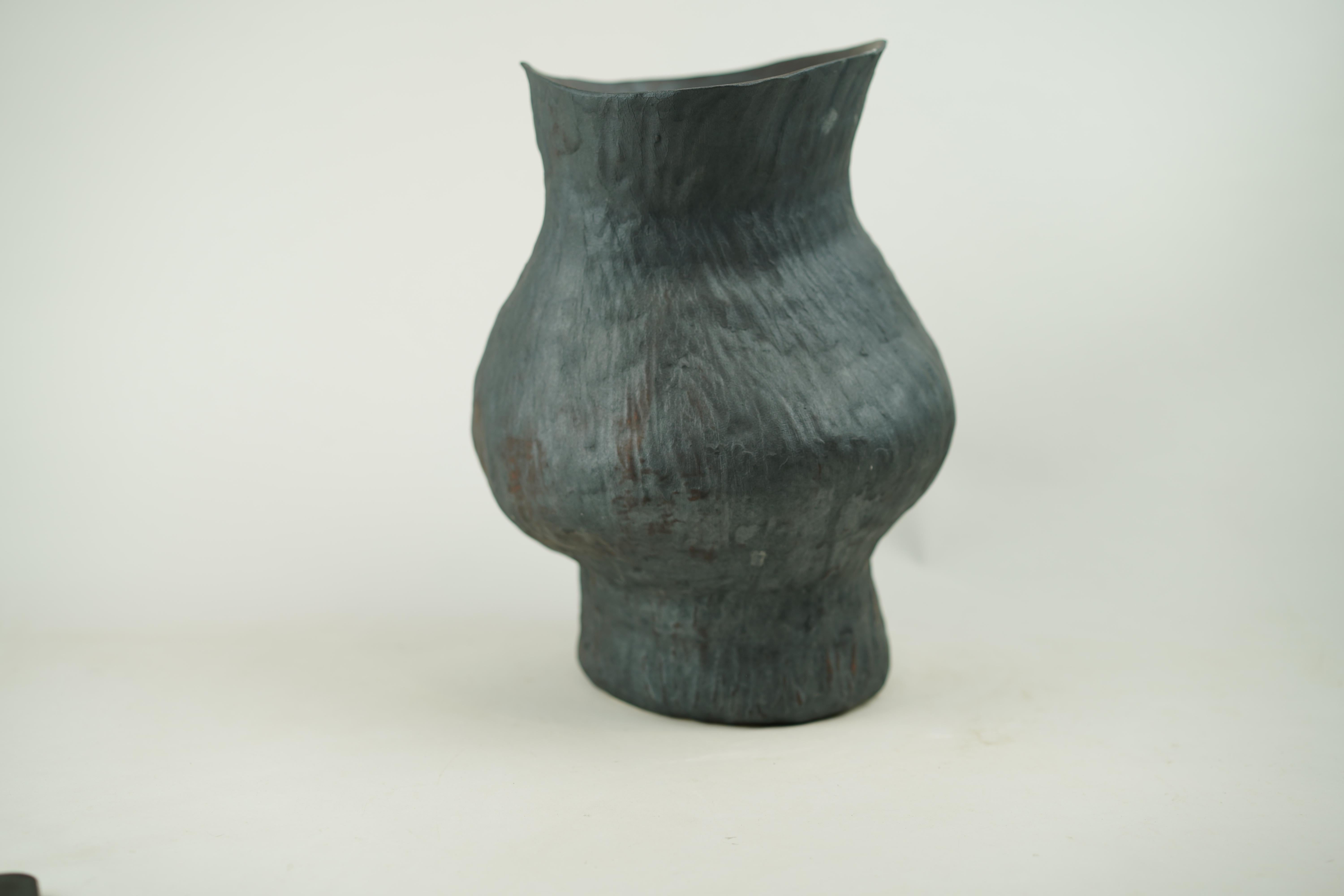 Wabi Sabi Surface Vase, Available in 2 Colours For Sale 2