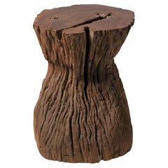 Wabi-Sabi Teak Root Stool or Side Table, Lombok Indonesia, 20th Century