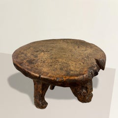 Wabi-Sabi Tree Trunk Table