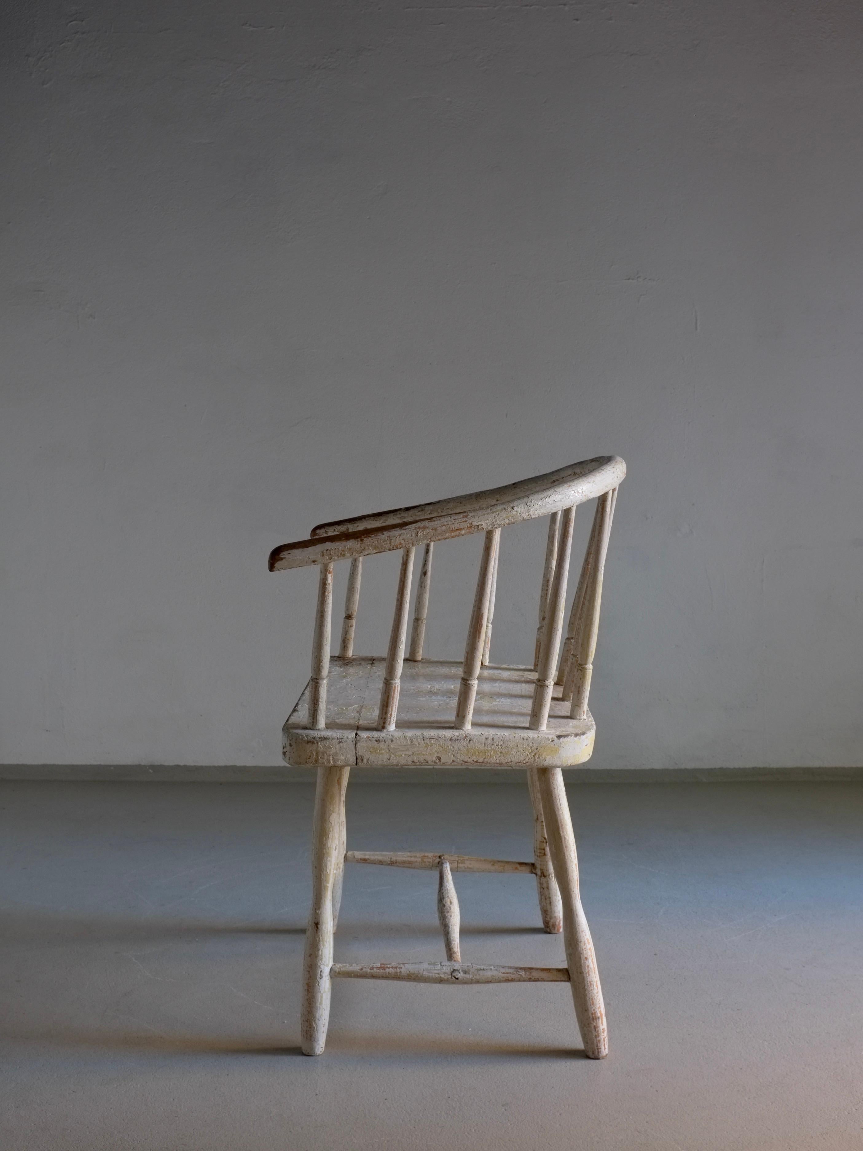Sillón blanco Wabi Sabi, Letonia, 1900 en venta 4