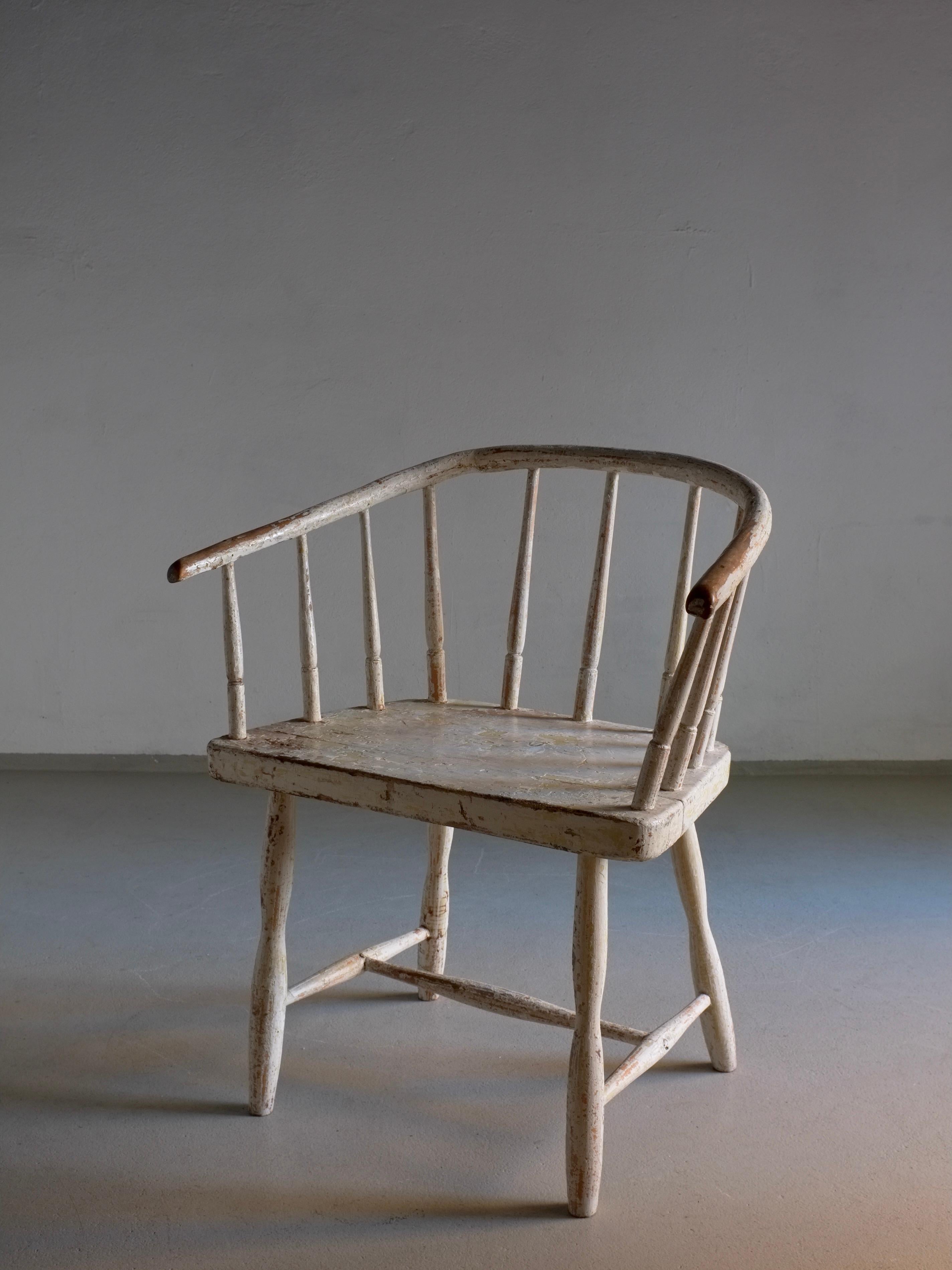 Sillón blanco Wabi Sabi, Letonia, 1900 en venta 5