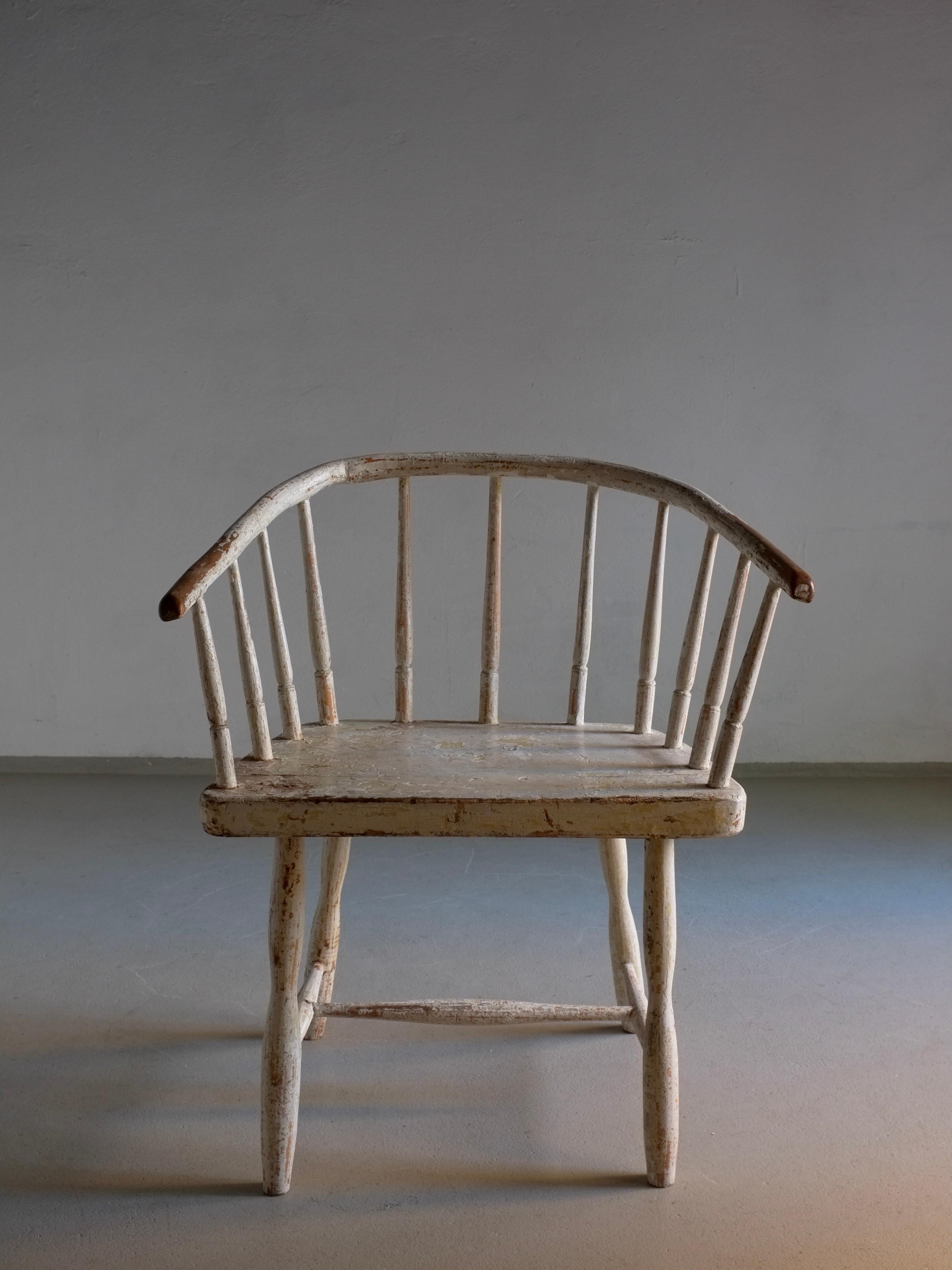 Sillón blanco Wabi Sabi, Letonia, 1900 en venta 6