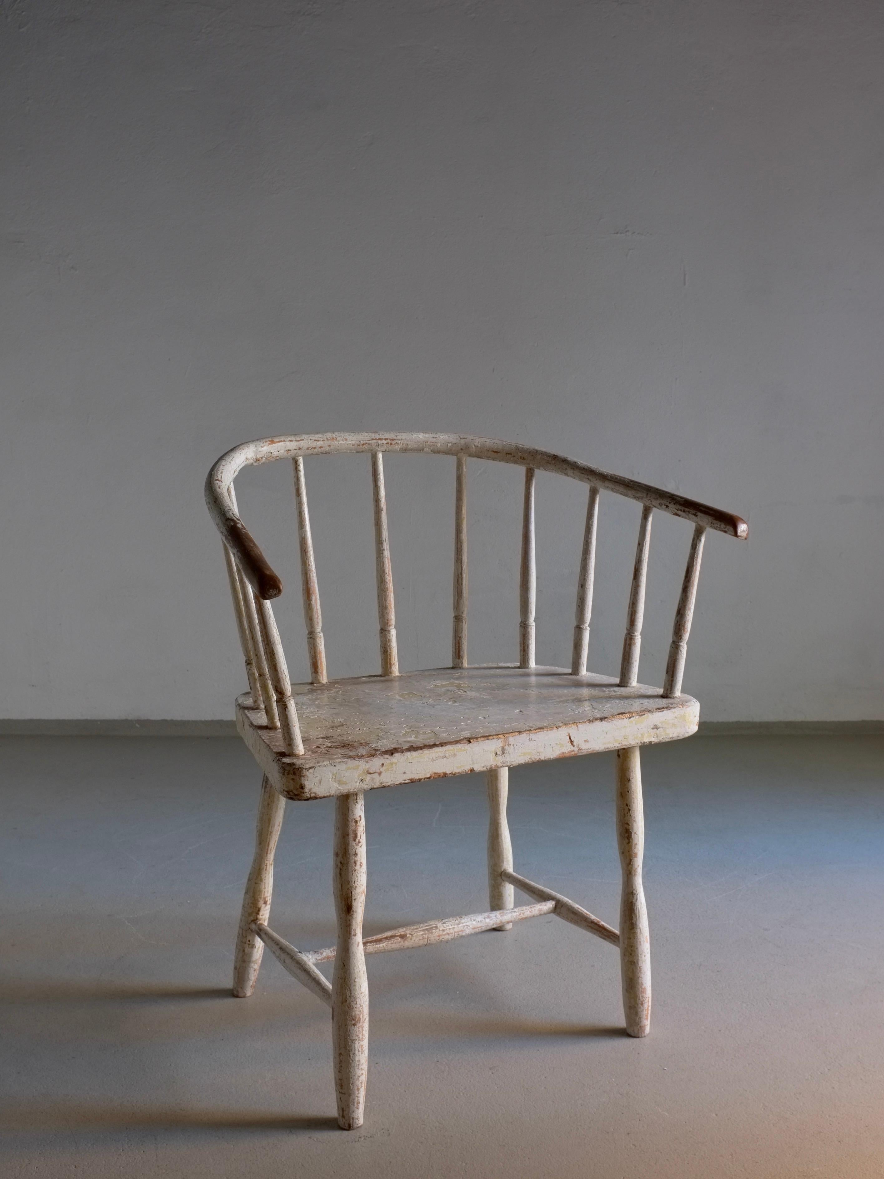 Sillón blanco Wabi Sabi, Letonia, 1900 en venta 7