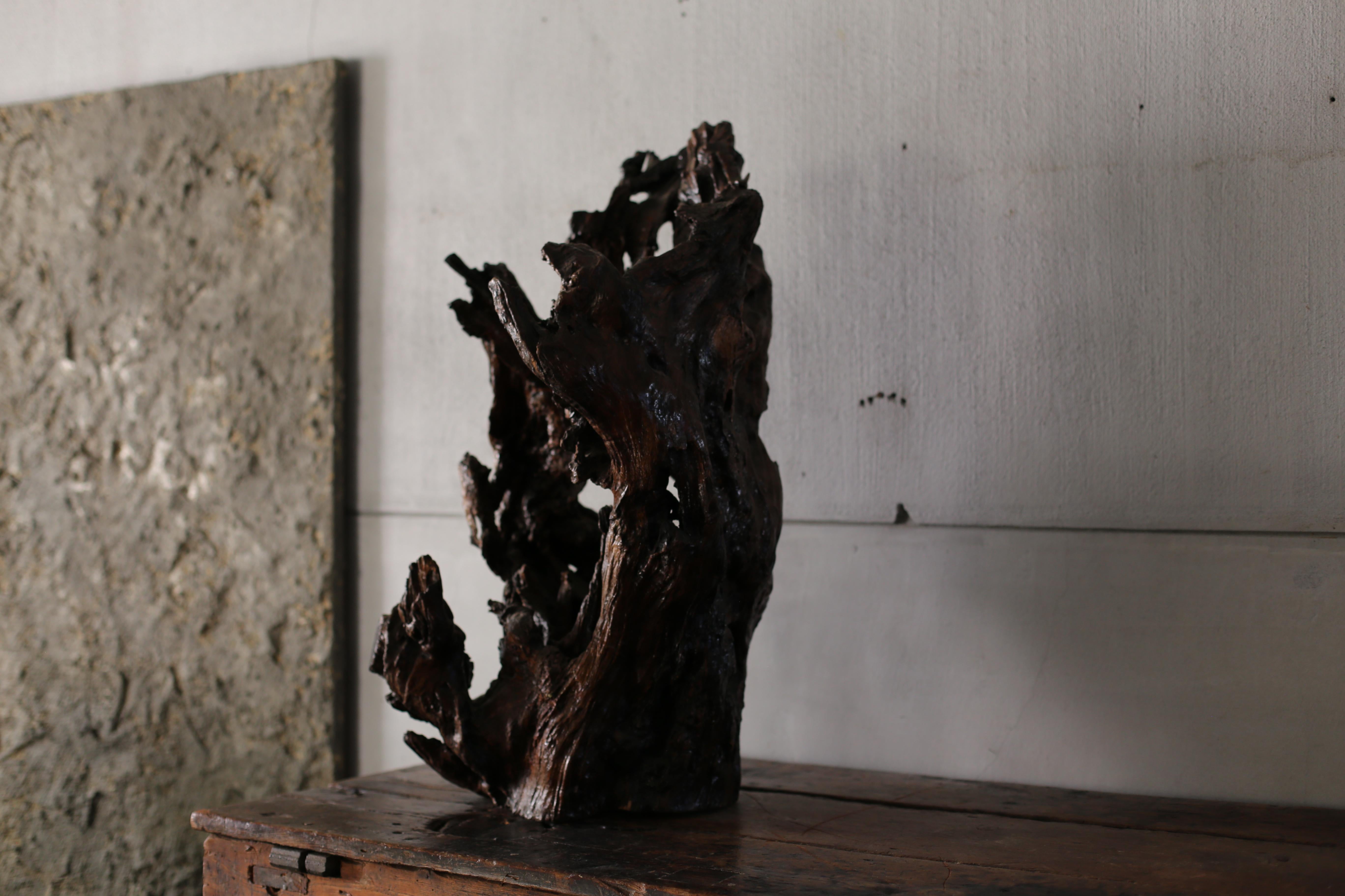 Wabi Sabi Wood Object from Japan / Display , Art For Sale 1