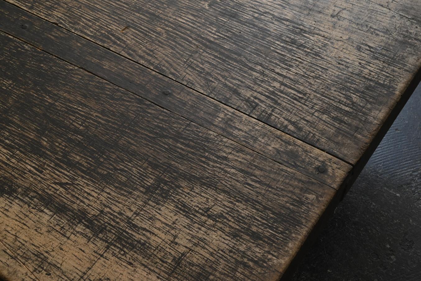 Mesa baja de madera wabi-sabi utilizada en las escuelas japonesas/1874-1920/mesa de sofá 2