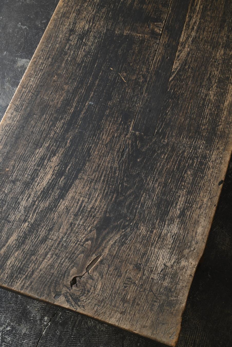 Mesa baja de madera wabi-sabi utilizada en las escuelas japonesas/1874-1920/mesa de sofá Haya