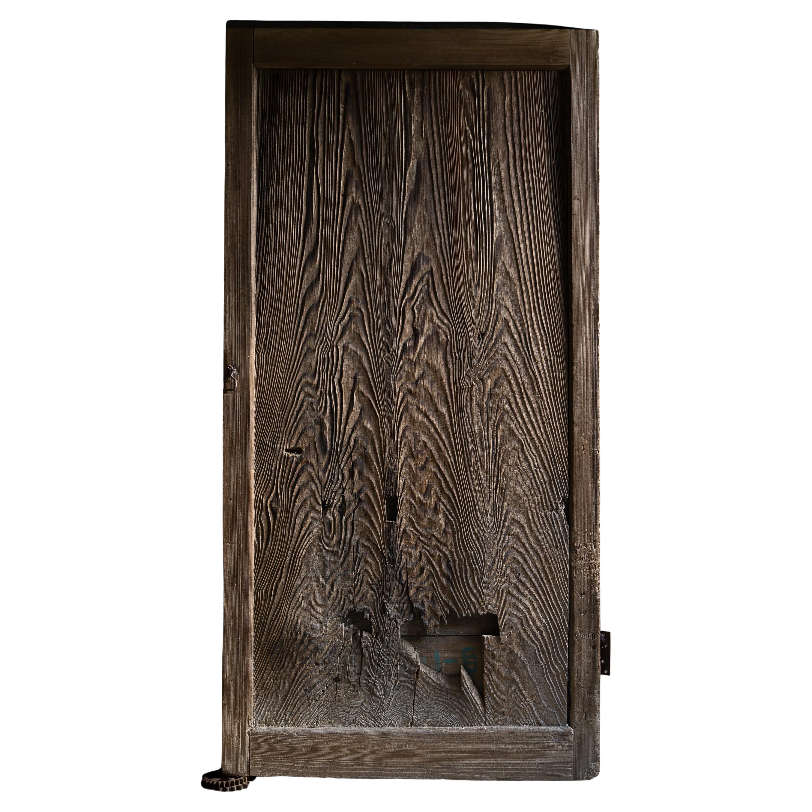 Porte japonaise de jardin rustique wabi sabi Yoshino des années 1870-1920