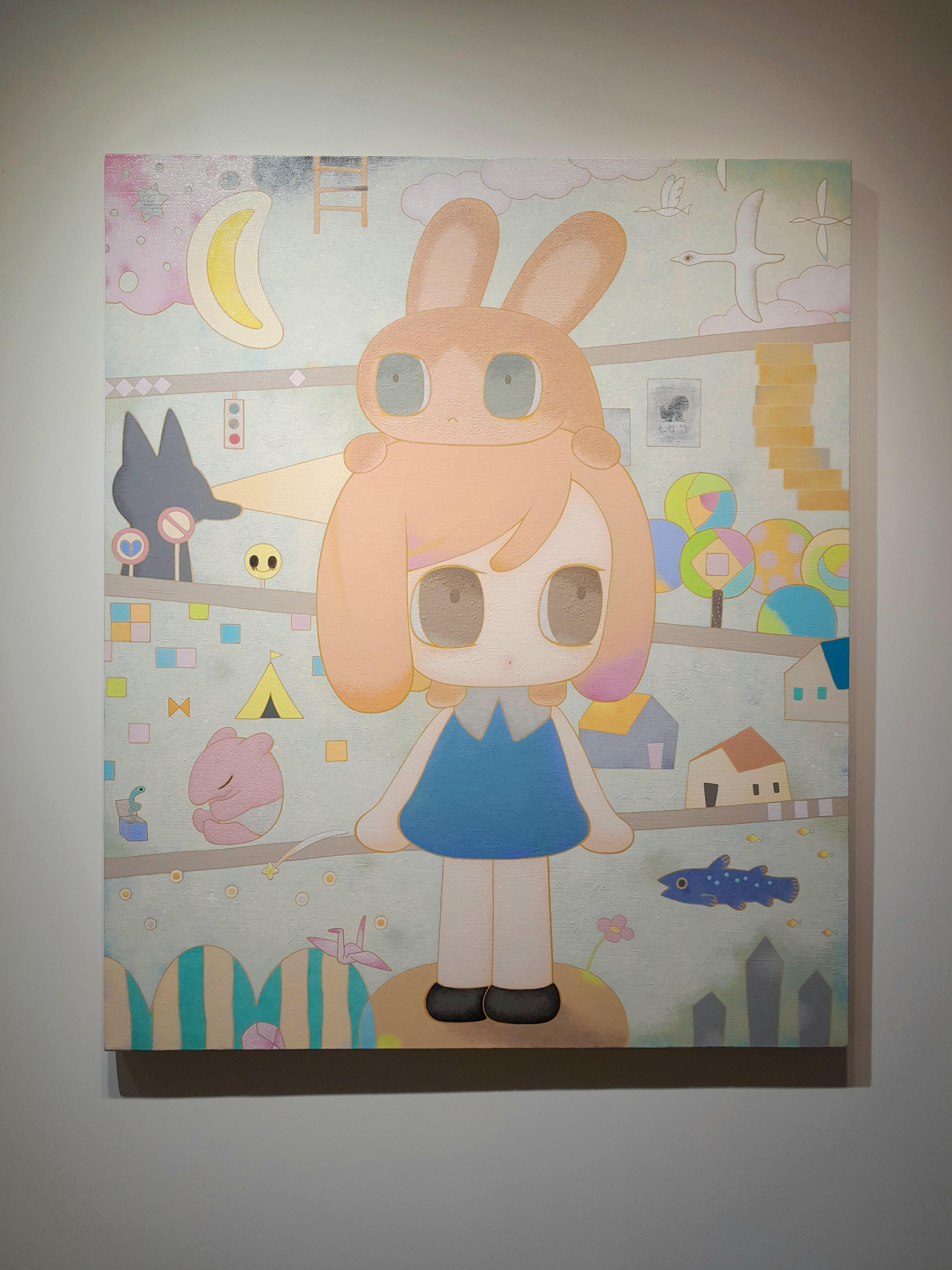 Verlorene Kinder (Pop-Art), Painting, von Wada Chizu