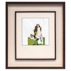 "Waddah al-Yaman 1" by Dia Al Azzawi, from "Drawings Consecrated to Love" Series