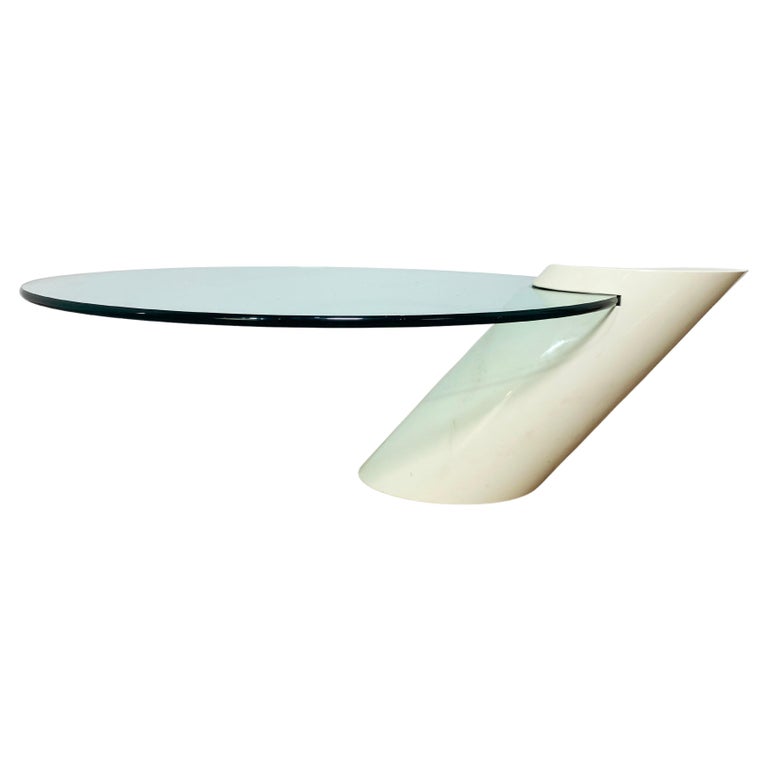 Wade Beam for Brueton Cantilevered " Zephyr" Cocktail Table For Sale