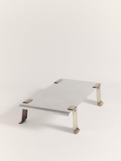 Wade Coffee Table in Bronze, Aluminum and Steel by Jordan Fleming