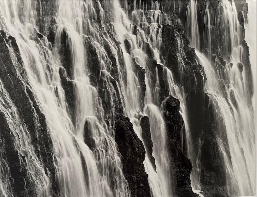 Wade Williams Black and White Photograph - Waterfall, USA