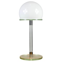 Wagenfeld Tischleuchte im Bauhaus-Stil aus den 1970er Jahren