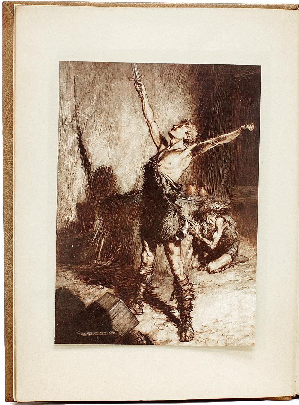 WAGNER (Arthur Rackham) Siegfried & The Twilight Of The Gods. 1ÈRE ÉDITION COMMERCIALE Bon état - En vente à Hillsborough, NJ