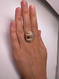 ""Wagner Cove"" Ausgefallene farbige Diamanten Simon Ardem New York Herbst Kollektion Ring