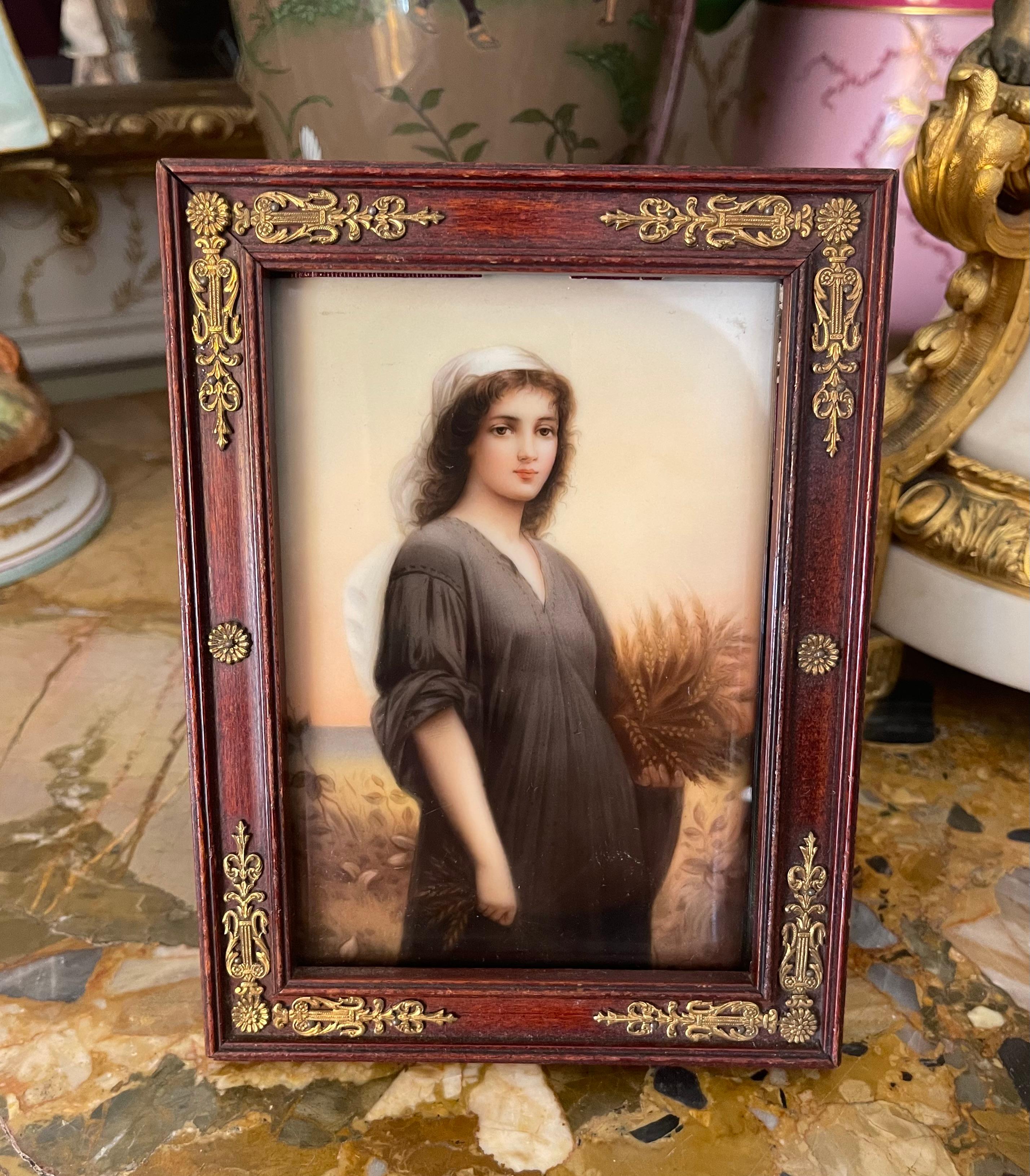 Wagner & Nymphenburg Manufacturing - Porcelaine représentant Ruth en vente 7