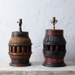 Wagon Wheel Hub Lamps