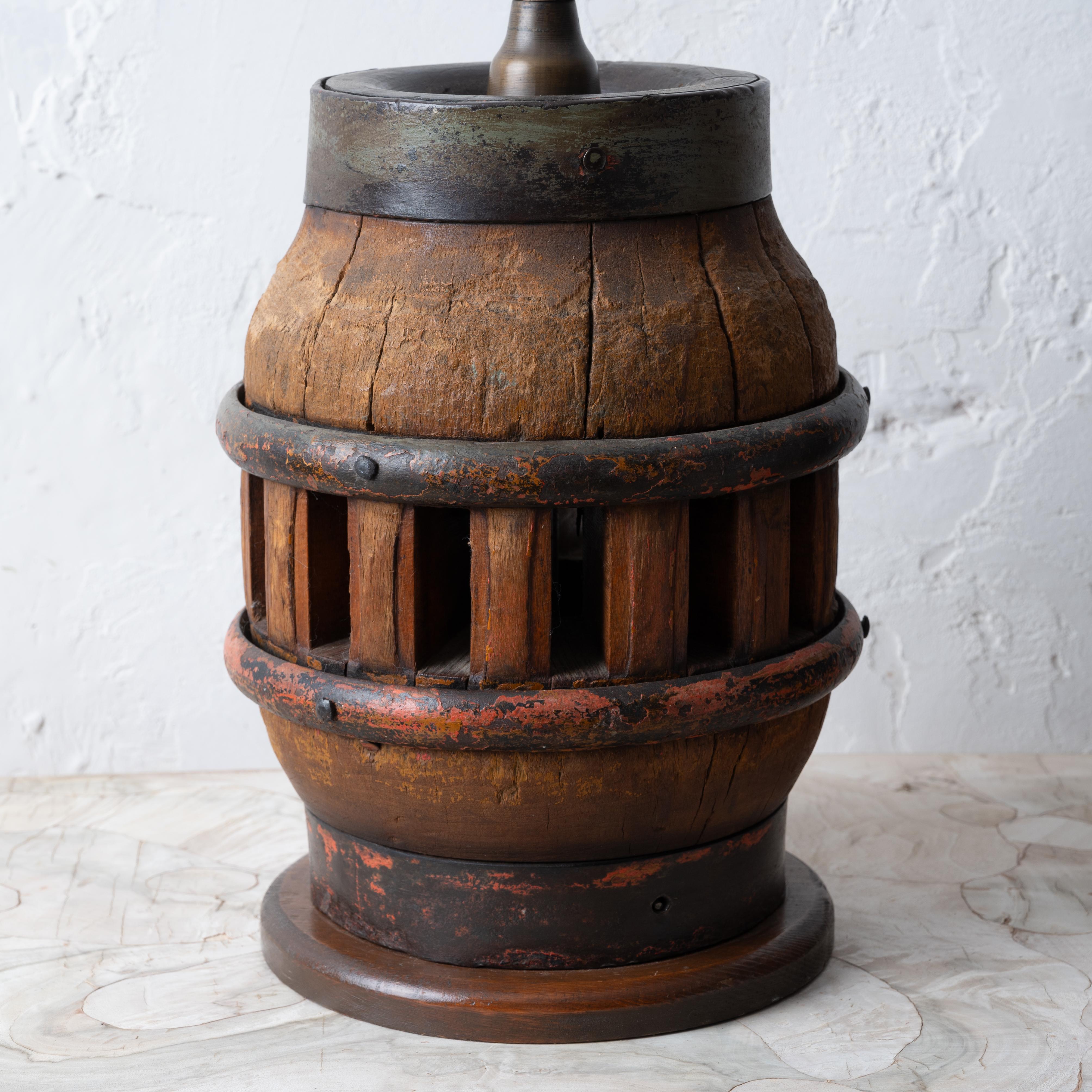 Wagon Wheel Hub Lamps 1
