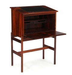 Wahl Iversen Rosewood Lectern Desk Made in Denmark, circa 1960s