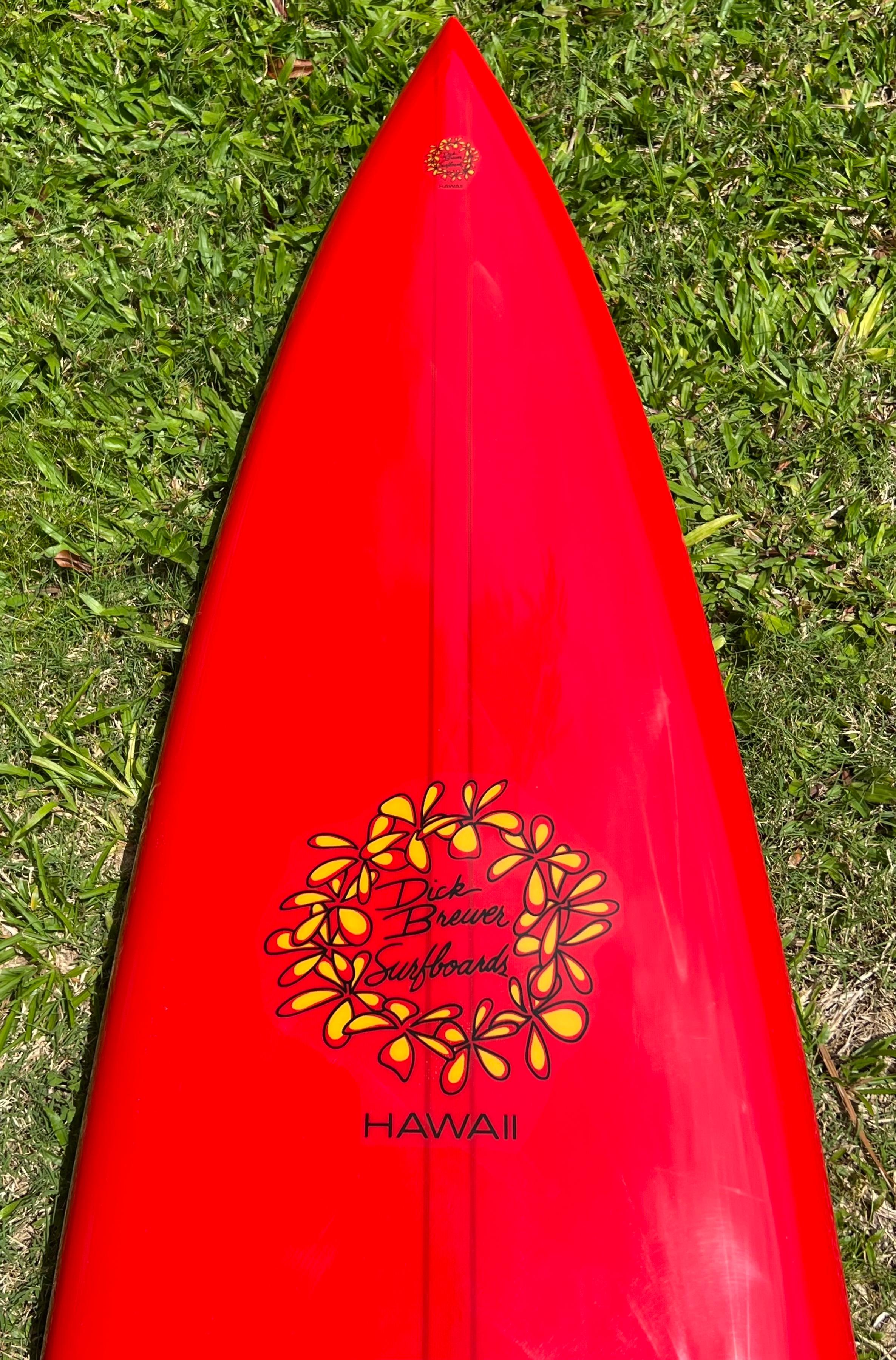 Waimea Bay Big Wave surfboard by Dick Brewer In Good Condition For Sale In Haleiwa, HI