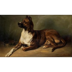 Waiting for Master Oil on Canvas by Benno Rafael Adam