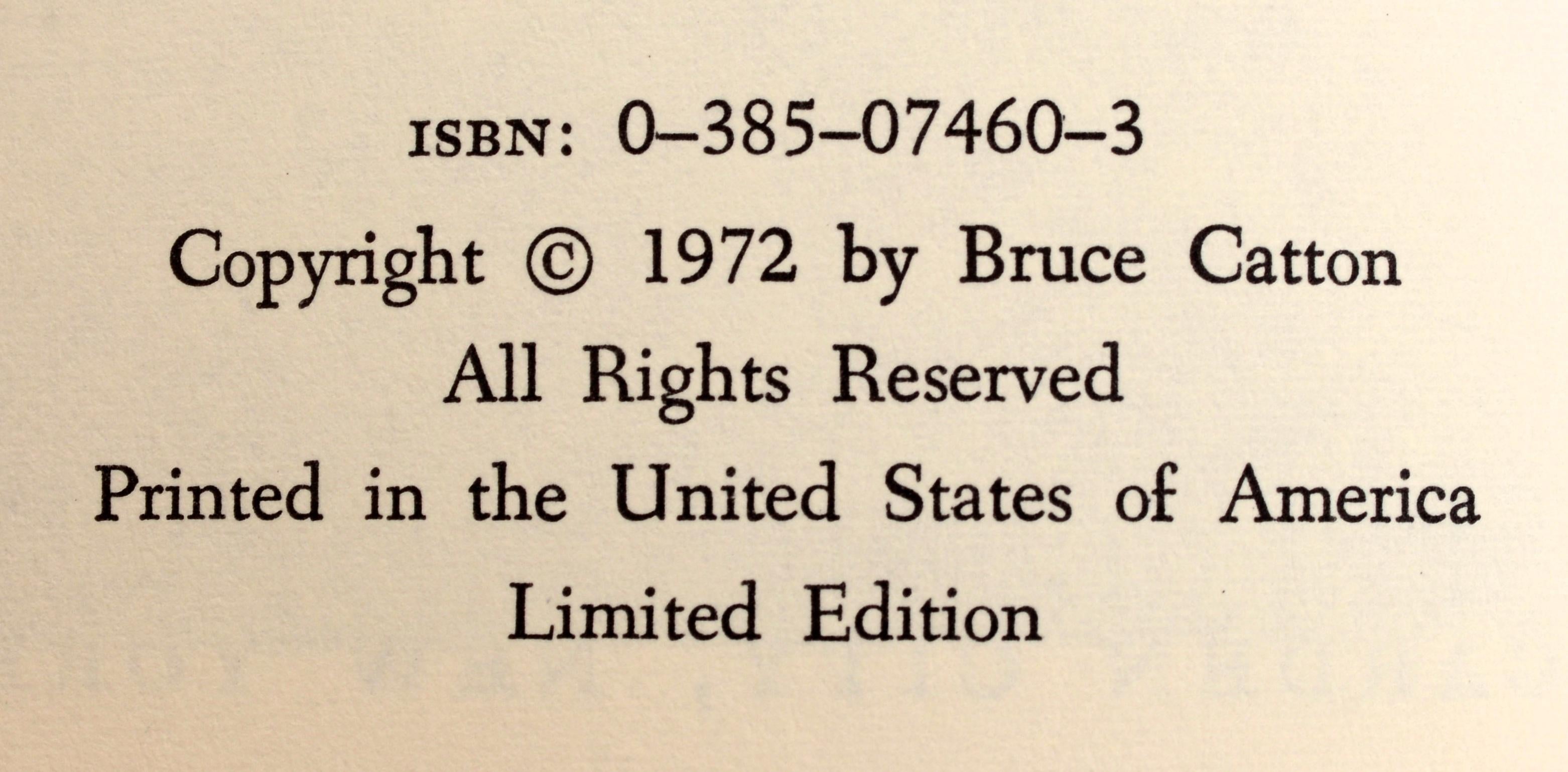 Waiting For The Morning Train: An American Boyhood By Bruce Catton, Signed Ltd For Sale 1