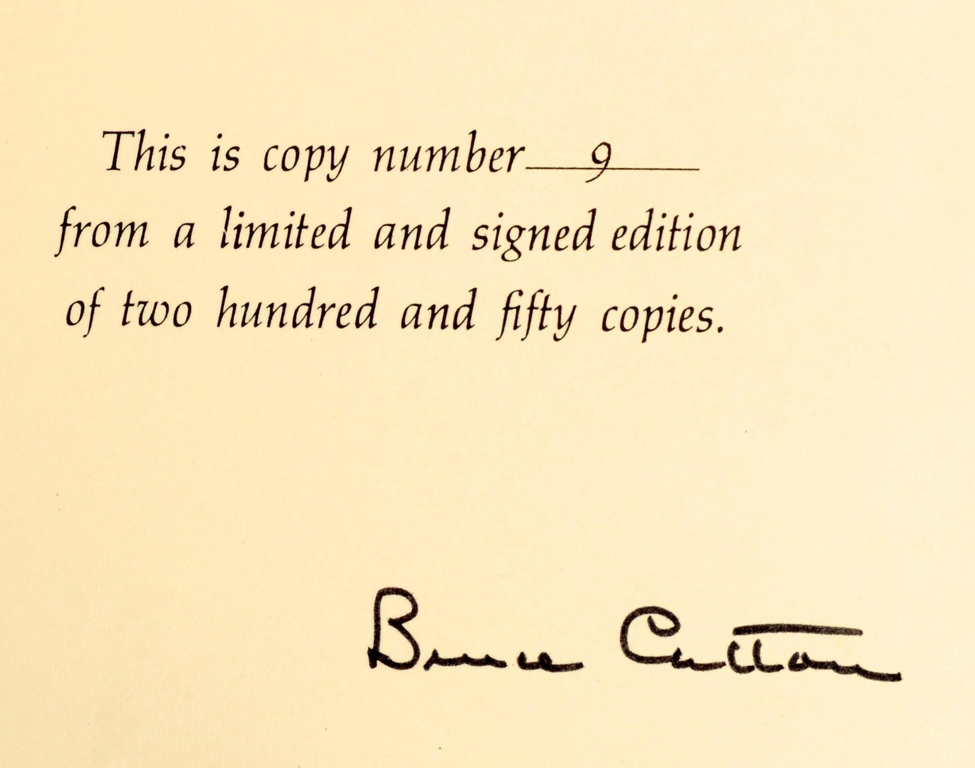 Waiting For The Morning Train: An American Boyhood By Bruce Catton, Signed Ltd For Sale 4