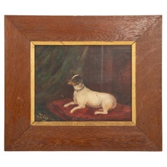 Waiting for Treats: Portrait of "Kiss" the Dog 1890