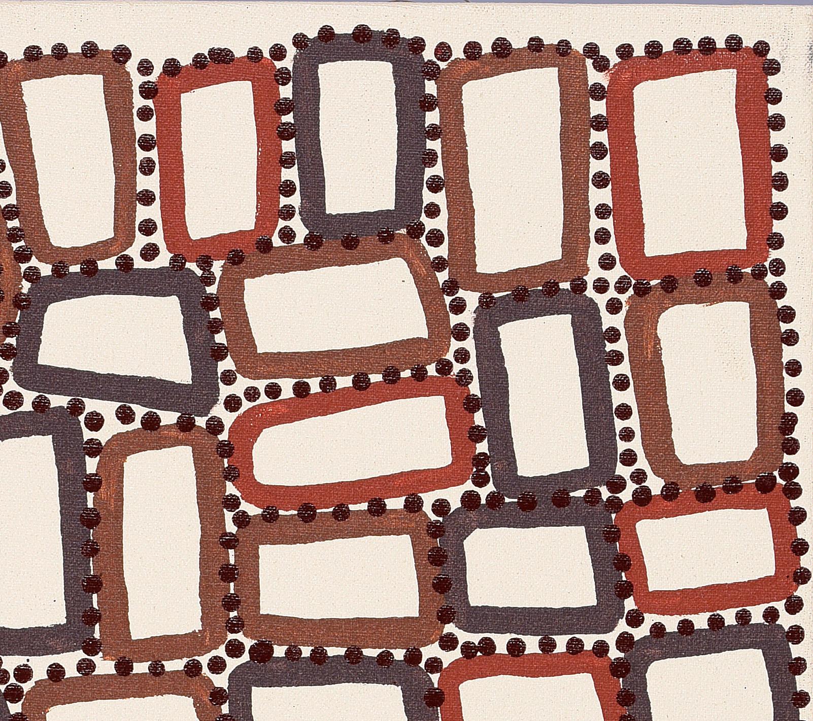 Since he began painting in 1997, Walala Tjapaltjarri has gained worldwide recognition, participating in several national and international solo and group exhibitions. His paintings are represented in private and public collections in Australia,