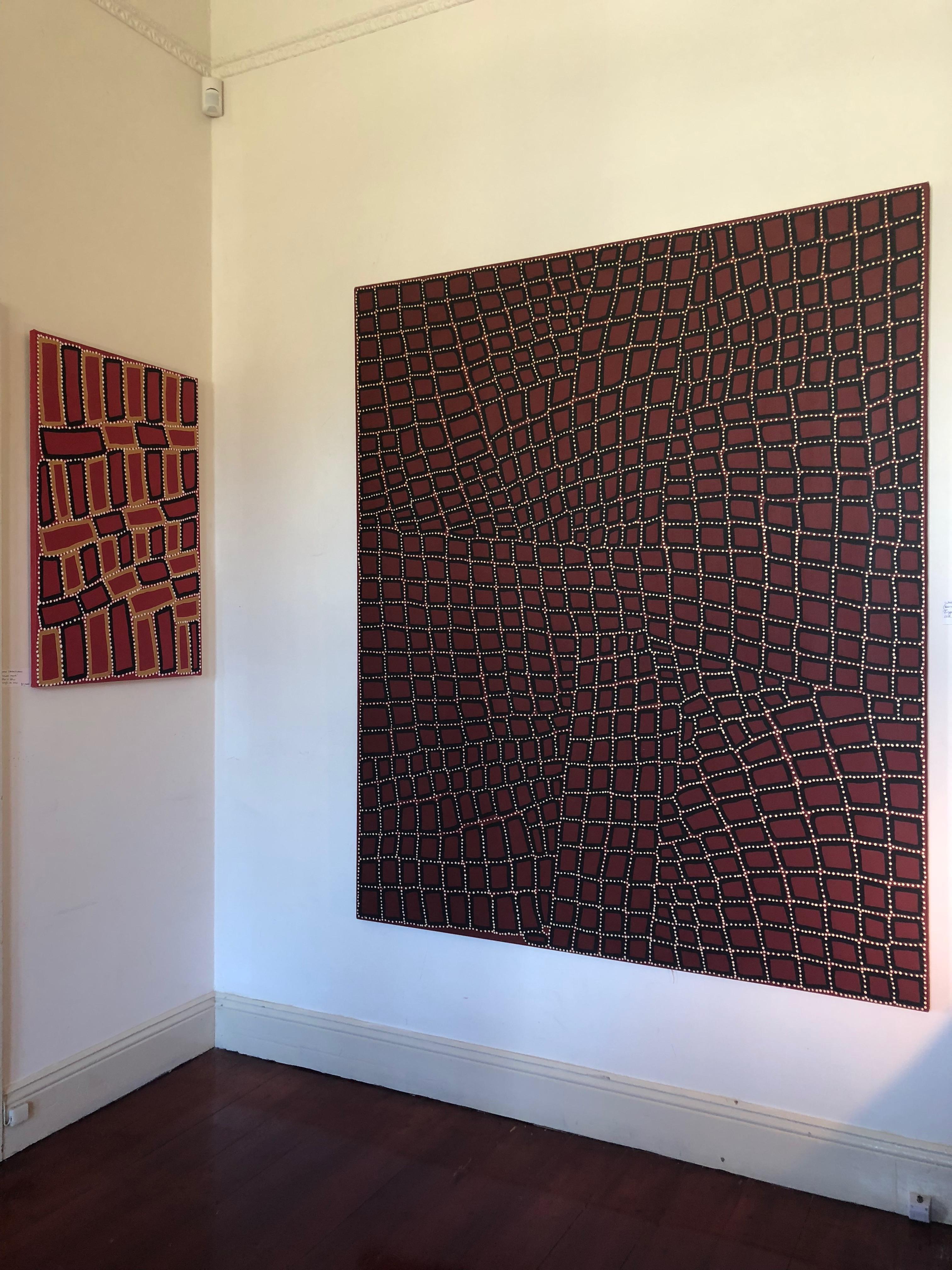 'Tingari' Australian Aboriginal Art by Walala Tjapaltjarri 1