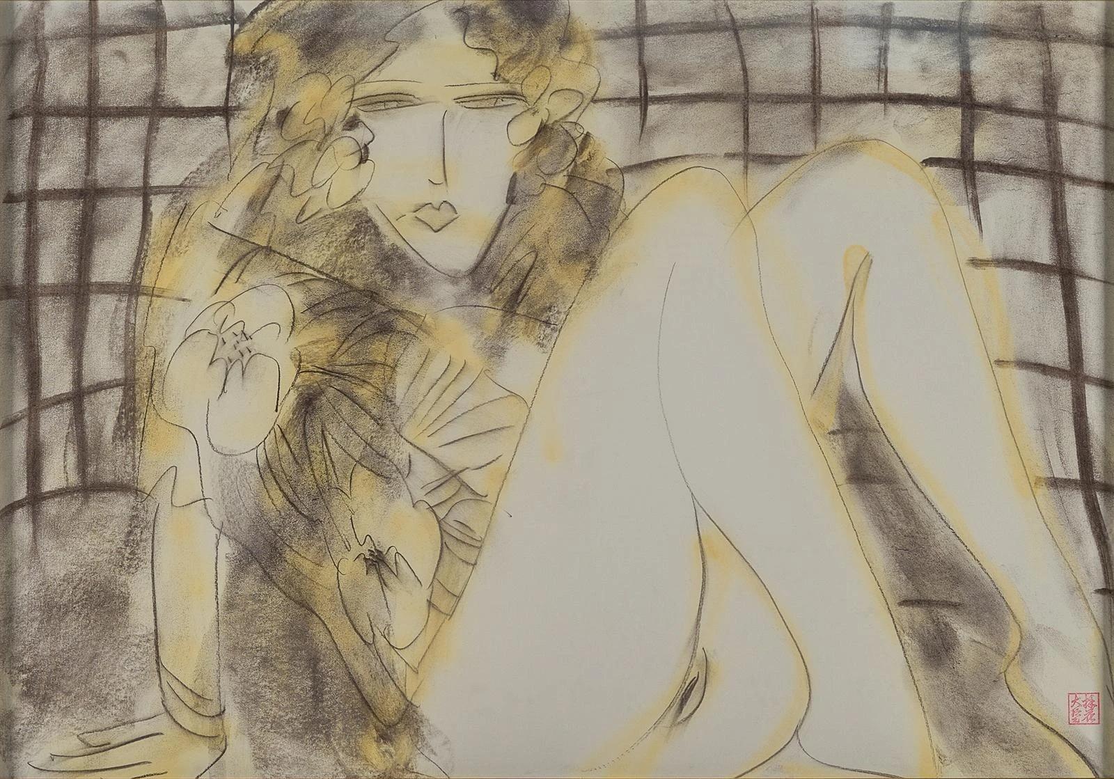 Walasse Ting -- Natasha