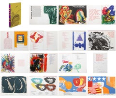 1¢ Life, Complete Book w/62 lithographs and Original Drawing by Walasse Ting