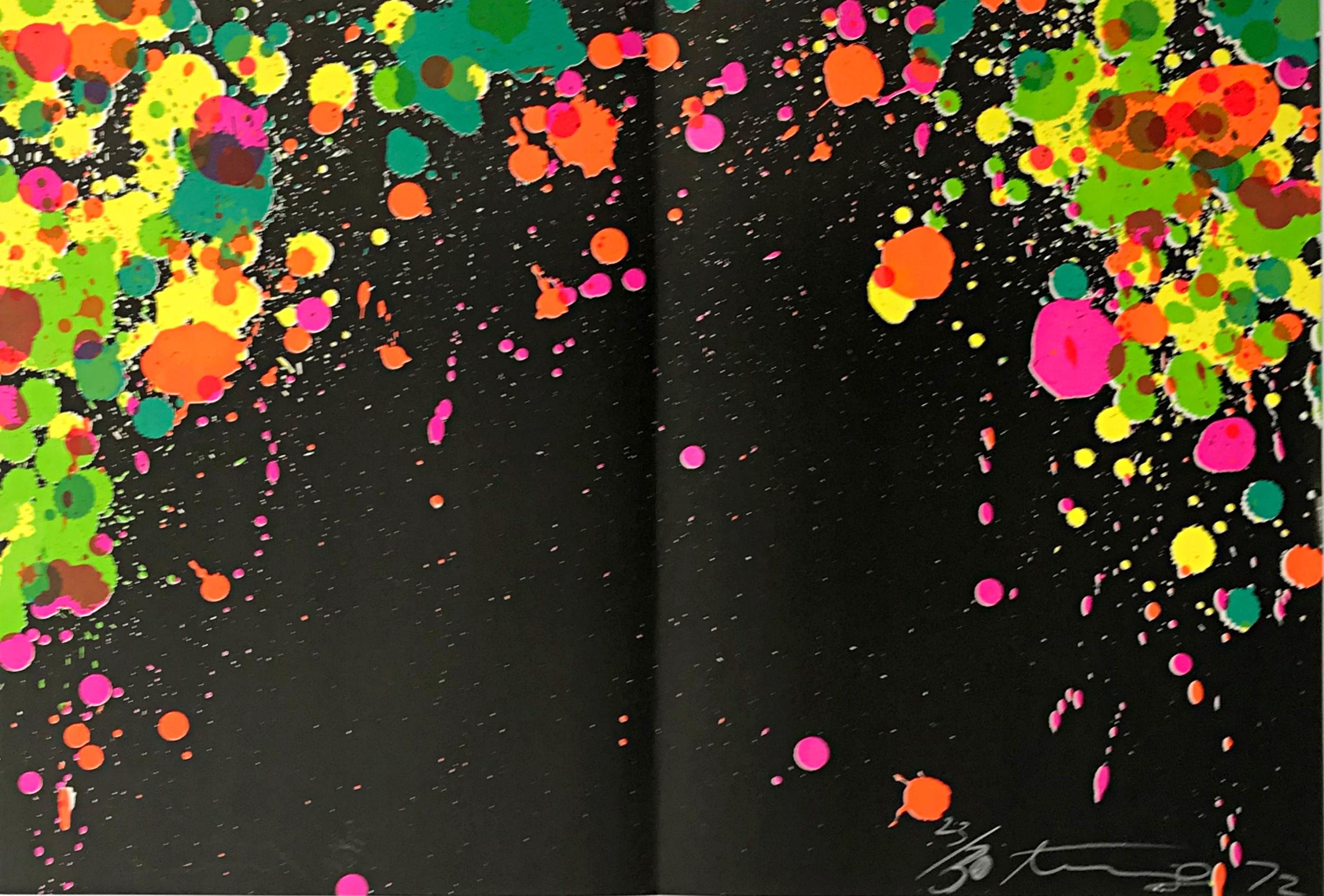 Abstract Expressionist lithograph, Hand Signed/N Carnegie Museum Trustee Edition - Print by Walasse Ting