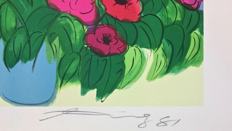 Walasse Ting - Flowers, Walasse Ting For Sale at 1stDibs