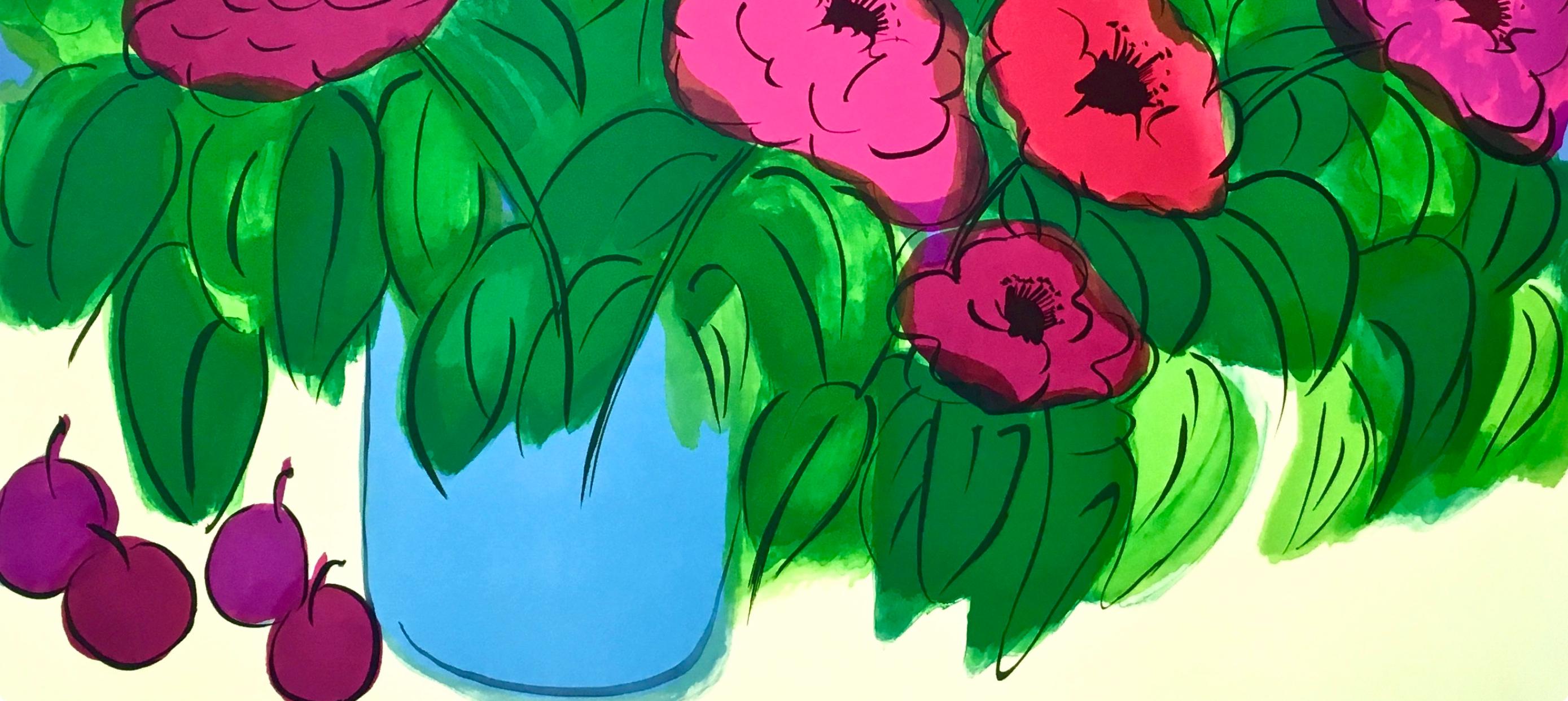 Flowers, Walasse Ting 丁雄泉 For Sale 2