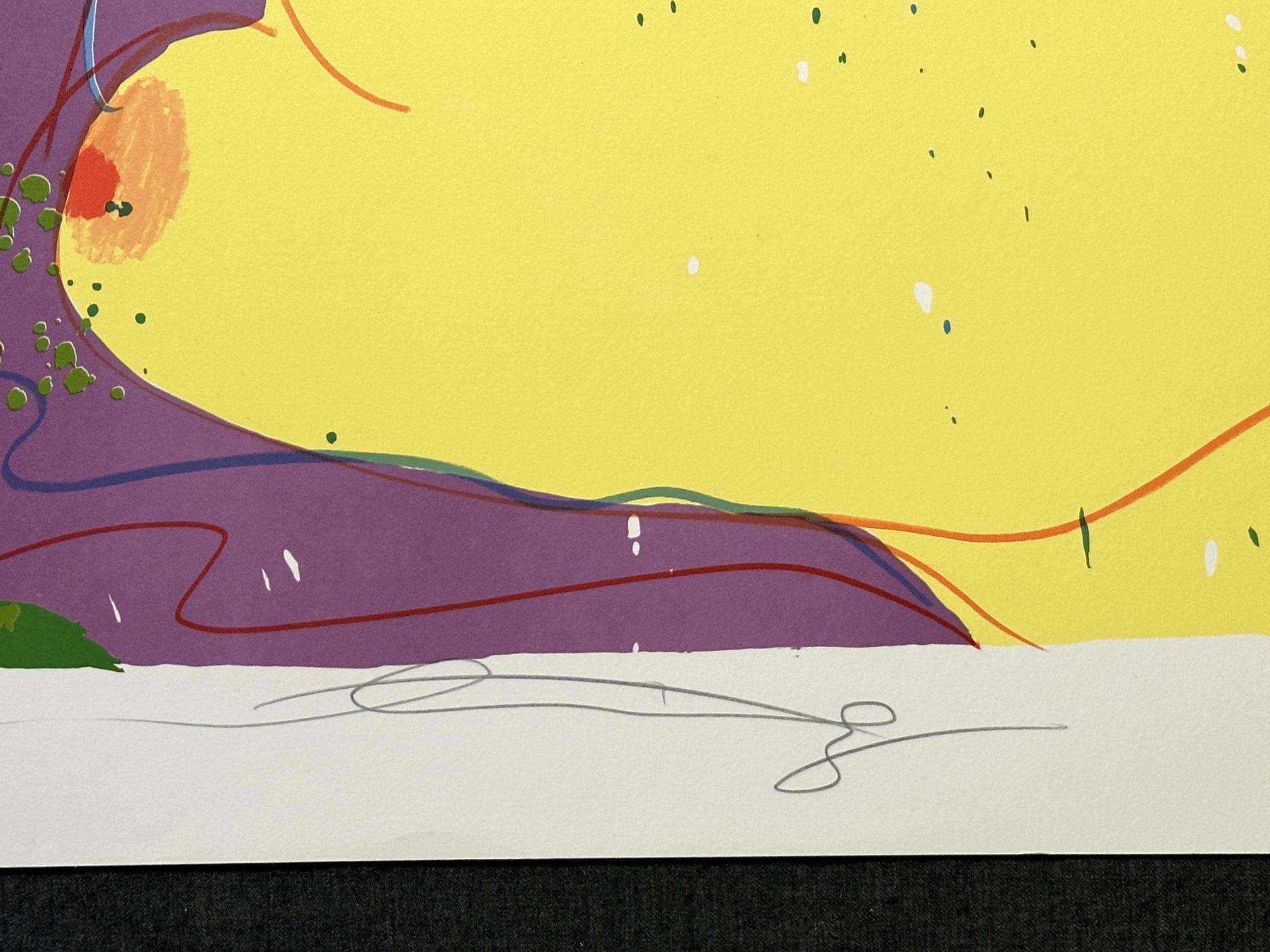 Grape Flavor 1979 Signed Limited Edition Lithograph For Sale 1