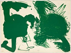 Green Bombshell, from Hollywood Honeymoon (Abstract Expressionist mid century)