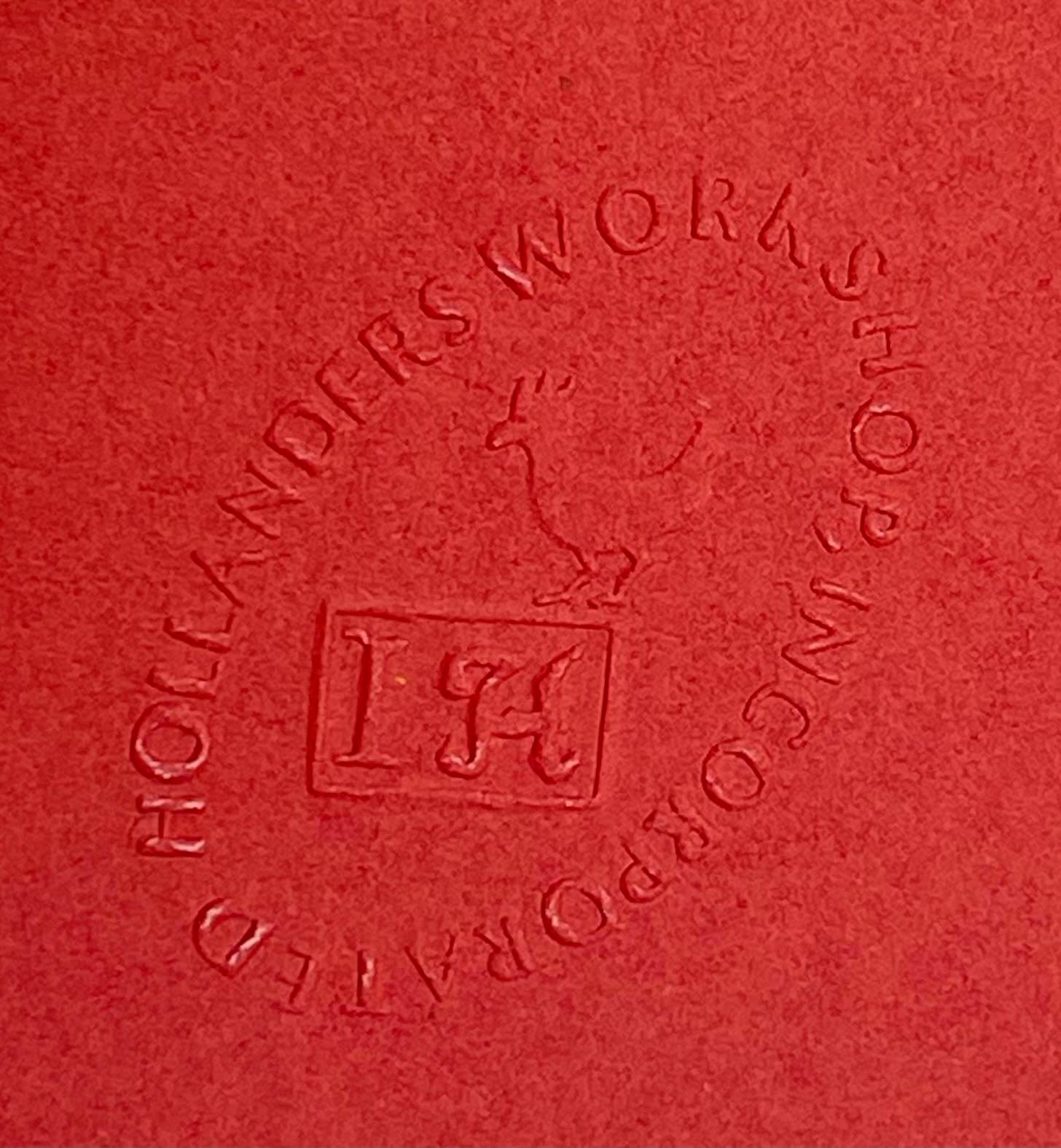 Rare Abstract Expressionist flower lithograph, 1969 Top Chinese-US artist Signed - Red Abstract Print by Walasse Ting