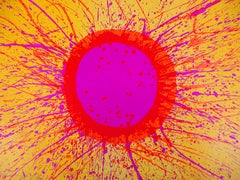 Shining Sun - Original lithograph, Handsigned