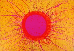 Shining Sun - Original lithograph, Handsigned