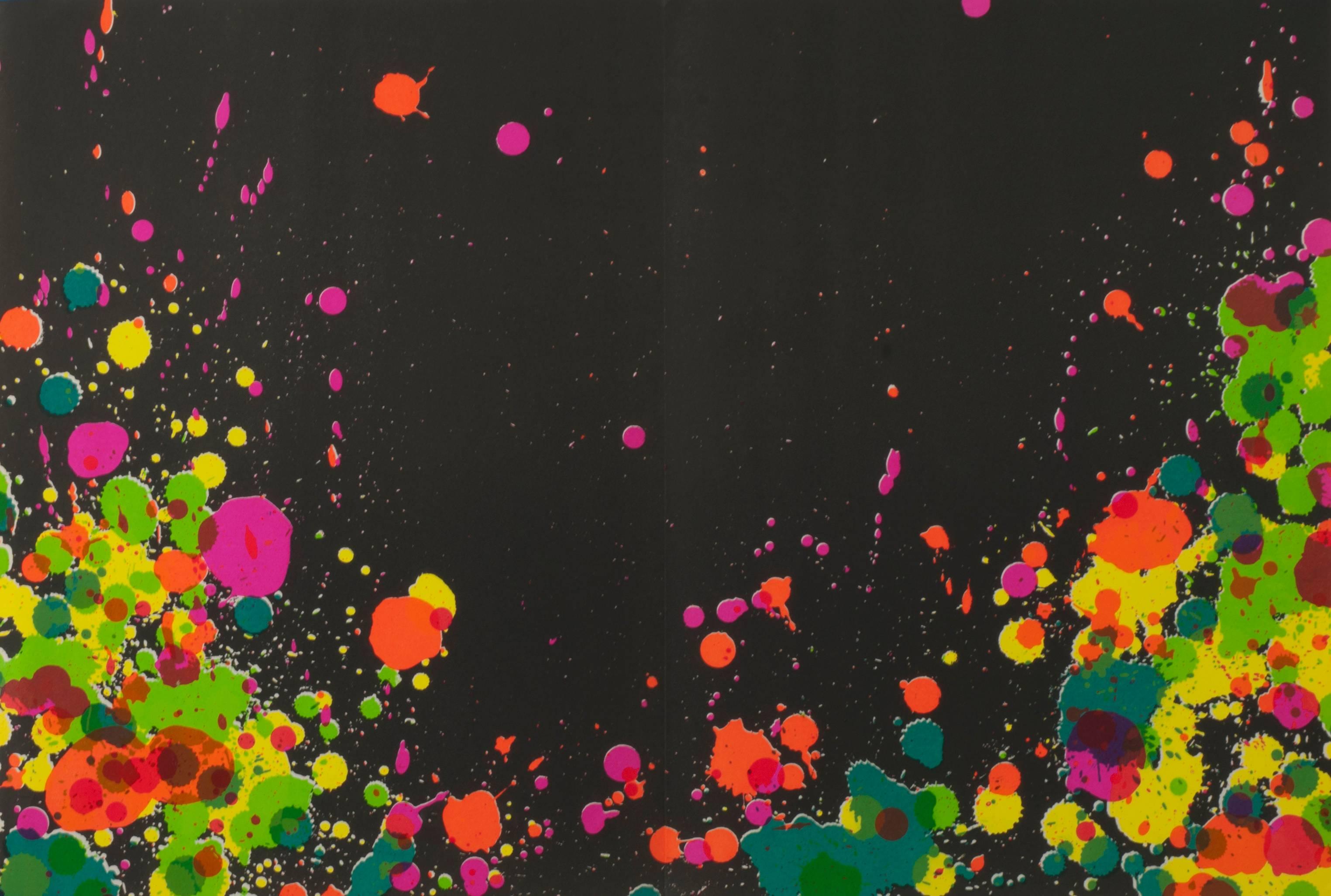 Walasse Ting Abstract Print – Unbenannt