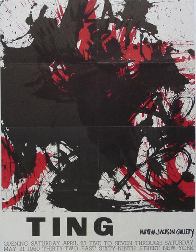 Senza titolo (Poster della Martha Jackson Gallery) in vendita 2