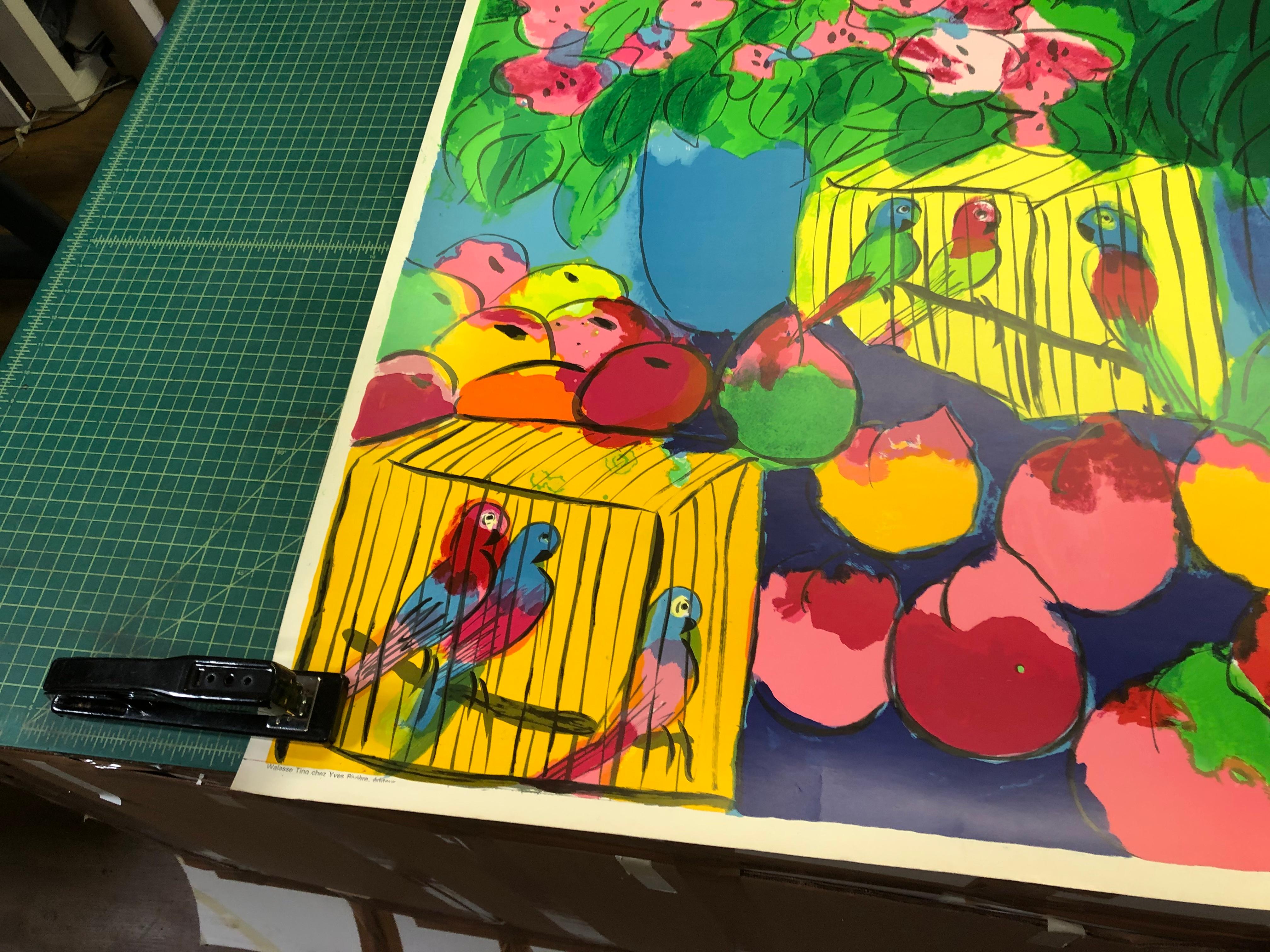 Walasse Ting „Nature Morte“ 1985, Serigrafie 10