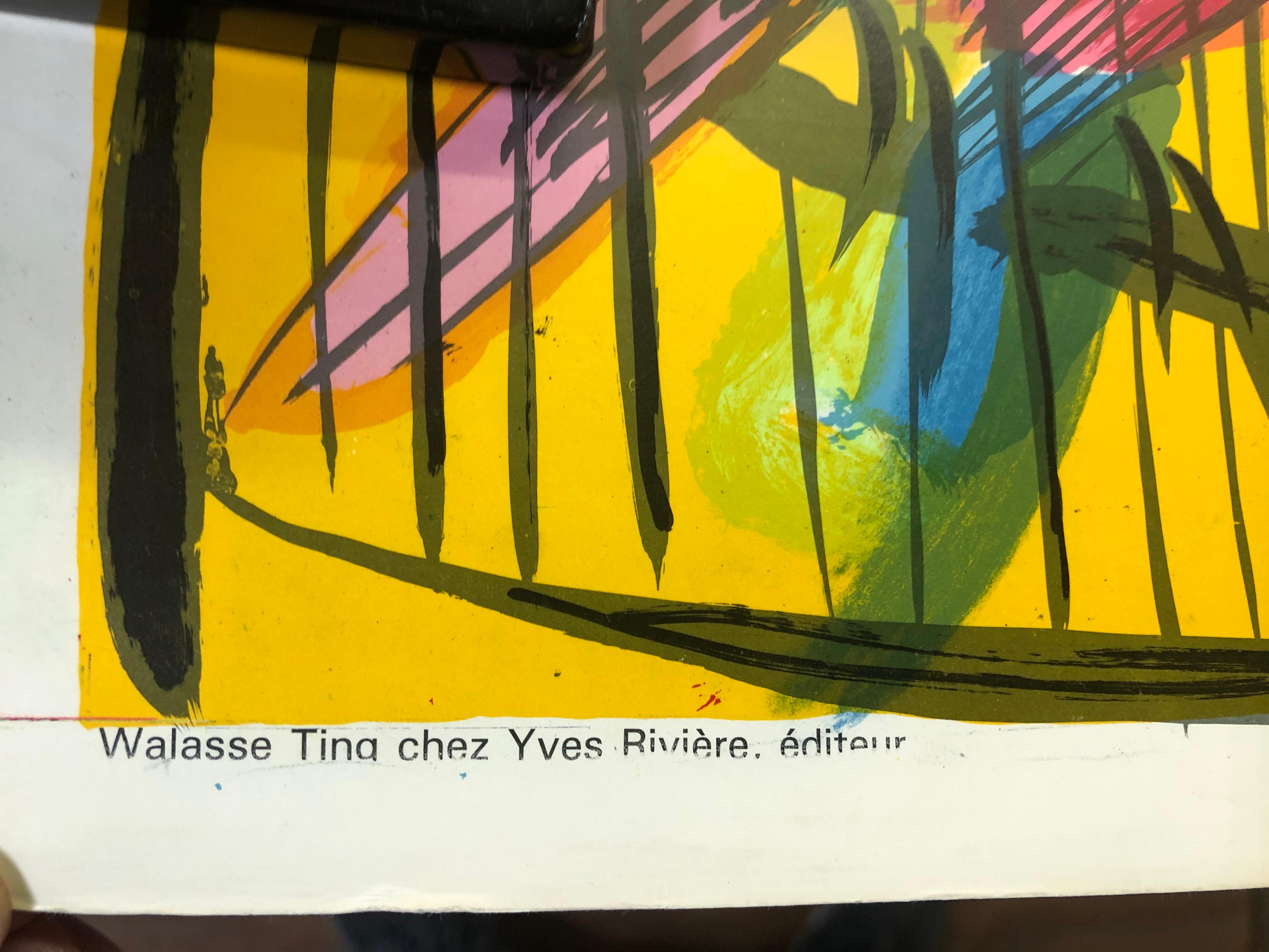 Walasse Ting „Nature Morte“ 1985, Serigrafie 12