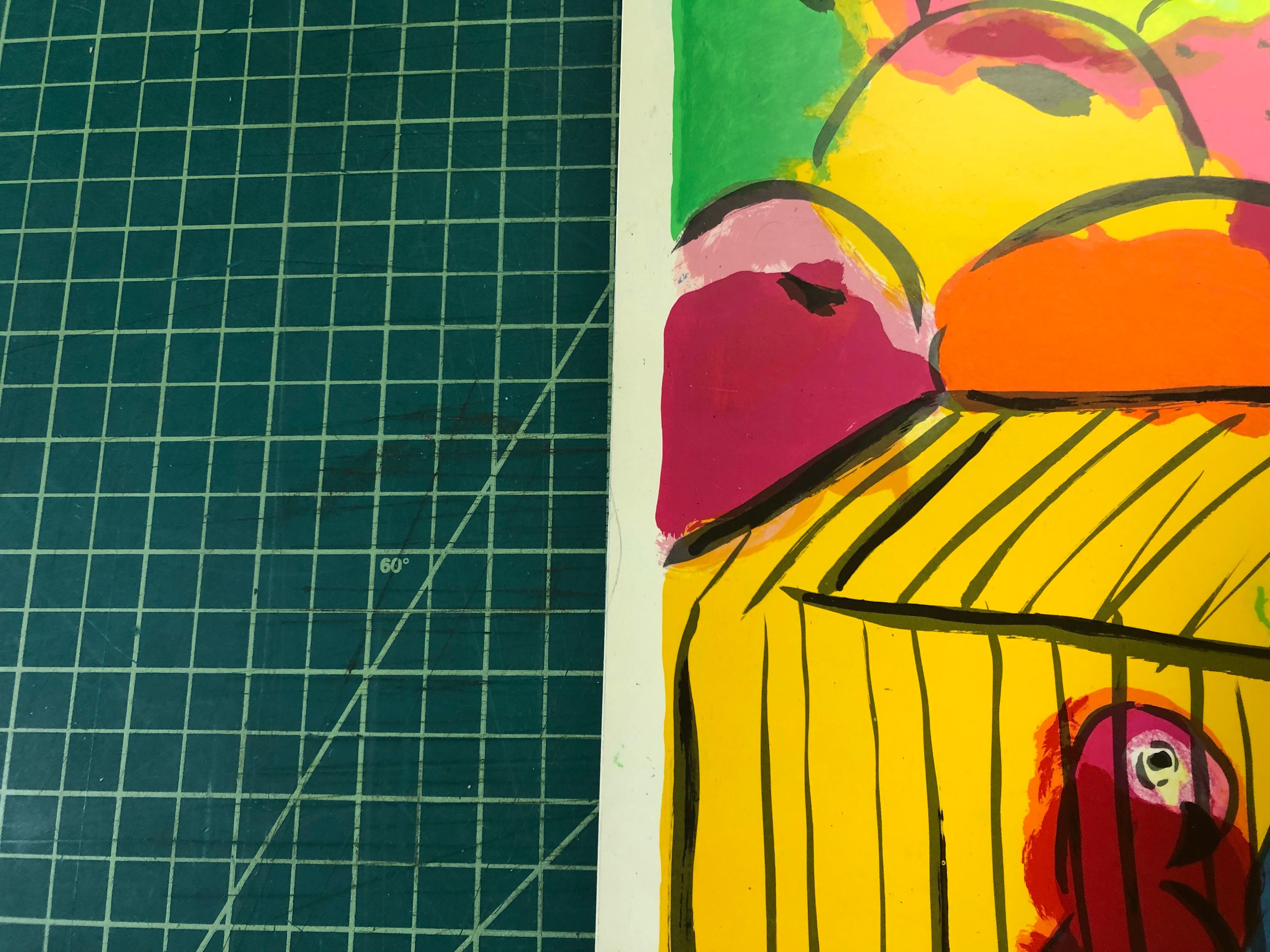 Walasse Ting „Nature Morte“ 1985, Serigrafie 16